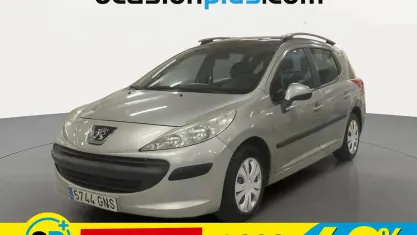 Usado Peugeot 207 90 CV (66 kW) 2009 Gris Familiar