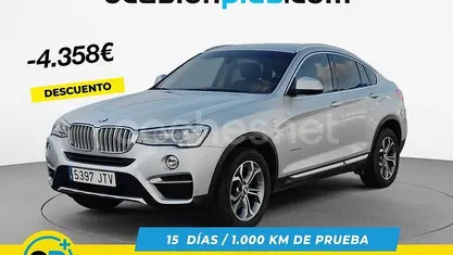 Gris plata Usado 2016 BMW X4 SUV | 23.232 € (Super precio)