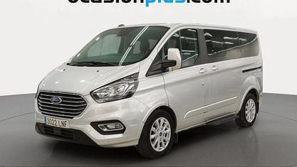Brugt Ford Tourneo Custom Titanium 130 HK (95 kW) 2021 Grå Van