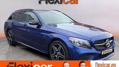 Usado Mercedes C300e 306 CV (225 kW) 2020 Azul Familiar