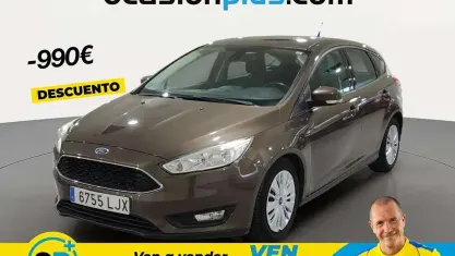 Usado Ford Focus Trend+ 125 CV (91 kW) 2020 Marrón Utilitario