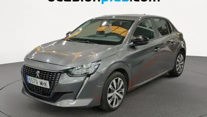 Usado Peugeot 208 Active 102 CV (75 kW) 2023 Gris Utilitario