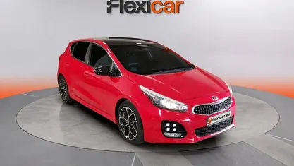 Usado Kia Ceed GT GT-Line 136 CV (100 kW) 2017 Rojo Berlina