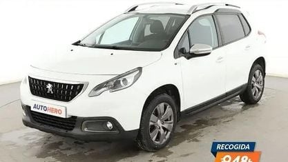 Käytetty Peugeot 2008 Style 110 HP (80 kW) 2017 Valkoinen Katumaasturi