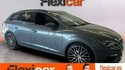 Usado Seat Leon ST FR 180 CV (132 kW) 2017 Gris Familiar