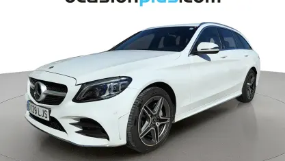 Usado Mercedes C220 AMG 194 CV (142 kW) 2020 Blanco Familiar