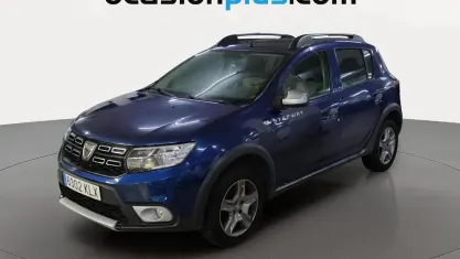 Usado Dacia Sandero Stepway 90 CV (66 kW) 2018 Azul Utilitario