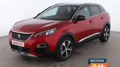 Rojo Usado 2018 Peugeot 3008 GT-line SUV | 15.899 € (Precio justo)