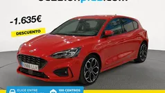 Rojo Usado 2020 Ford Focus ST-Line X Berlina | 17.990 € (Precio justo)