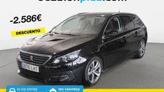 Negro Usado 2020 Peugeot 308 Allure Familiar | 15.250 € (Precio justo)