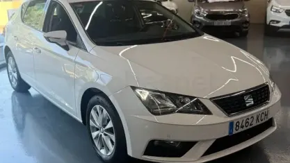 Używany Seat Leon Style Plus 125 KM (91 kW) 2017 Biały Sedan/Limuzyna