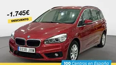 Rojo Usado 2017 BMW 218 Gran Tourer Monovolumen | 19.200 € (Precio justo)