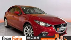 Rojo Usado 2014 Mazda 3 Style Berlina | 12.790 € (Precio justo)