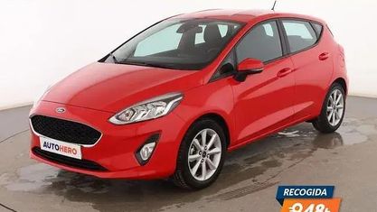 Usado Ford Fiesta Trend+ 85 HP (62 kW) 2017 Vermelho Sedan