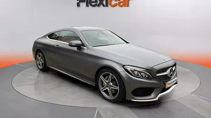 Occasion Mercedes C220 170 PK (125 kW) 2018 Grijs Coupé