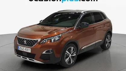 Usado Peugeot 3008 GT-line 165 CV (121 kW) 2018 Marrón SUV