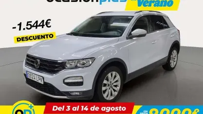 Usado VW T-Roc Advance 110 CV (80 kW) 2021 Gris plata SUV