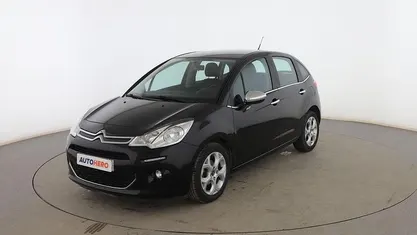 Usado Citroën C3 PureTech 82 CV (60 kW) 2015 Negro Utilitario