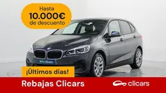 Gris / plata Usado 2021 BMW 225 Active Tourer Monovolumen | 21.490 € (Precio justo)