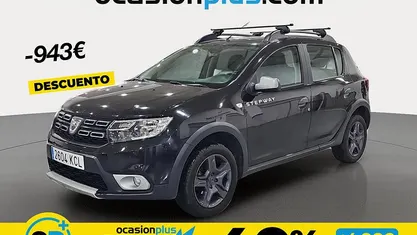 Usado Dacia Sandero Stepway 90 CV (66 kW) 2017 Negro SUV