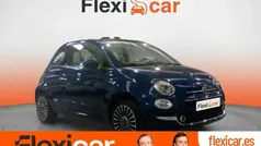 Azul Usado 2016 Fiat 500 Lounge Descapotable | 8990 € (Precio justo)