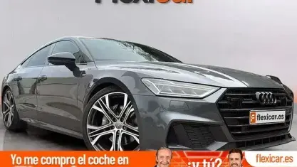 Usado Audi A7 Sportback 286 CV (210 kW) 2018 Gris Utilitario