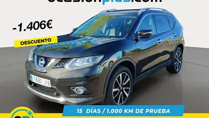 Verde Usado 2017 Nissan X-Trail Tekna SUV | 17.584 € (Precio justo)