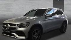 Plateado Usado 2021 Mercedes GLC300e AMG line SUV | 45.900 € (Precio justo)