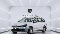 Gris / plata Usado 2009 VW Golf VI Advance Familiar | 8699 € (Precio justo)
