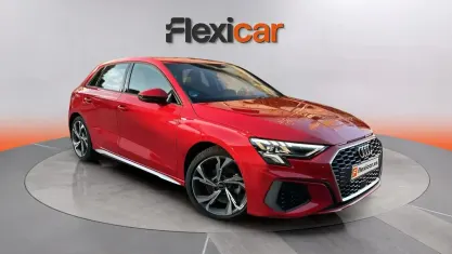 Usado Audi A3 S-Line 150 CV (110 kW) 2021 Rojo Berlina