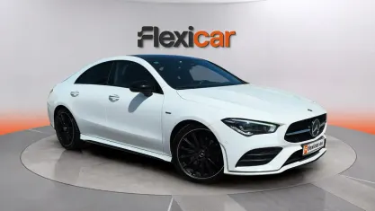 Usado Mercedes CLA200 163 CV (119 kW) 2022 Gris Coupe