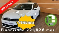 Blanco Usado 2021 VW Polo Advance Berlina | 15.900 € (Precio justo)
