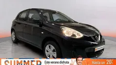 Negro Usado 2016 Nissan Micra Acenta Utilitario | 6990 € (Precio justo)