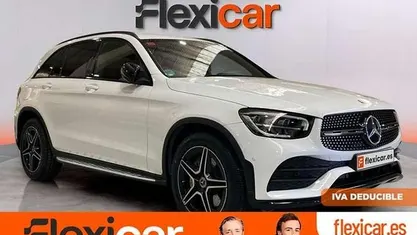 Usado Mercedes GLC220 194 CV (142 kW) 2021 Blanco SUV