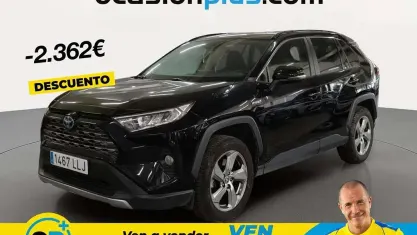 Usado Toyota RAV4 Hybrid Advance 222 CV (163 kW) 2020 Negro SUV