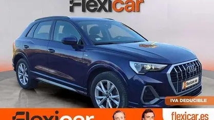 Käytetty Audi Q3 S-Line 200 HP (147 kW) 2020 Sininen Katumaasturi