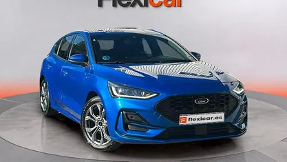 Usado Ford Focus ST-Line 125 CV (91 kW) 2023 Azul Berlina