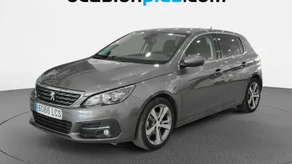 Usado Peugeot 308 Allure 131 CV (96 kW) 2019 Gris plata Utilitario