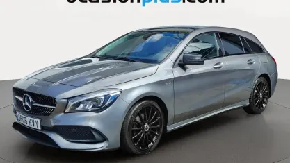 Usado Mercedes CLA200 AMG 136 CV (100 kW) 2019 Gris Coupe