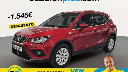 Usado Seat Arona Ecomotive 95 CV (69 kW) 2019 Rojo SUV