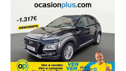 Usado Hyundai Kona 120 CV (88 kW) 2019 Negro SUV