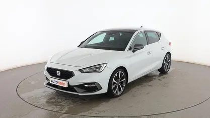 Usado Seat Leon FR 150 CV (110 kW) 2020 Blanco Berlina