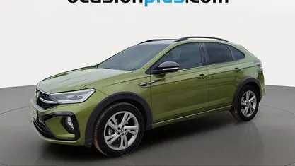 Usado VW Taigo R-line 150 CV (110 kW) 2022 Verde SUV