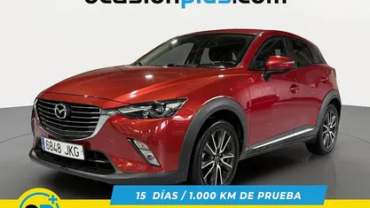 Rojo Usado 2015 Mazda CX-3 Luxury SUV | 11.900 € (Precio justo)