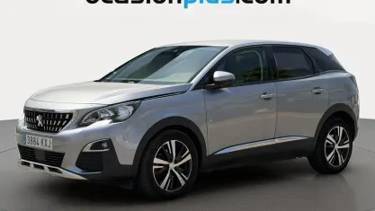 Usado Peugeot 3008 Allure 131 CV (96 kW) 2019 Gris SUV