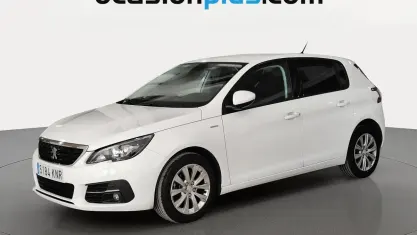 Usado Peugeot 308 Style 100 CV (73 kW) 2018 Blanco Utilitario