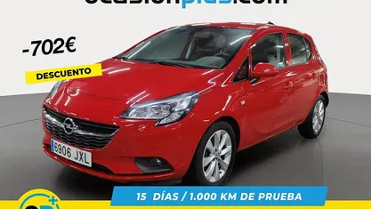 Rojo Usado 2017 Opel Corsa Selective Utilitario | 8788 € (Precio justo)