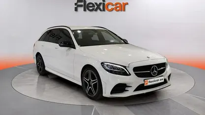 Usado Mercedes C200 160 CV (117 kW) 2019 Blanco Familiar