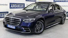 Azul Usado 2024 Mercedes S580 Premium Berlina | 119.990 € (Precio justo)