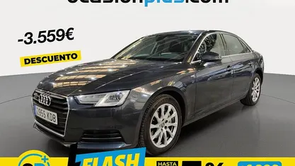 Usado Audi A4 Advanced 218 CV (160 kW) 2017 Gris / plata Berlina